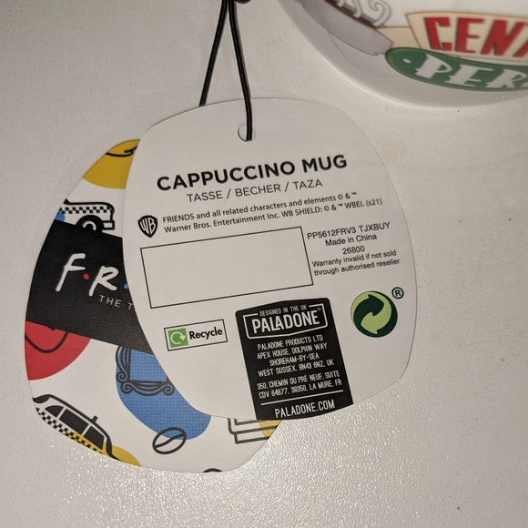 ✖️SOLD✖️ NWT Friends Central Perk coffee / tea / cappuccino mug ☕ - Picture 5 of 5